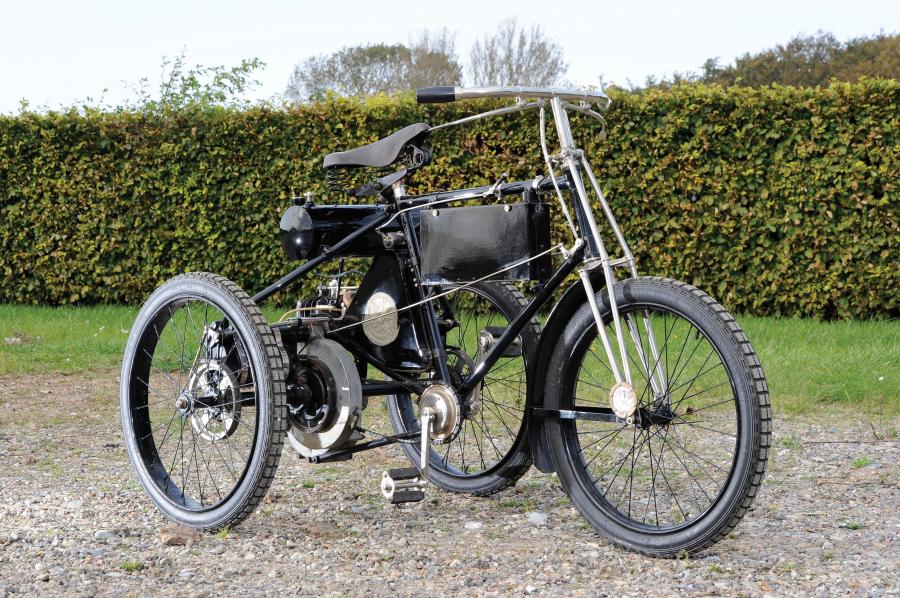  De Dion-Bouton 2 1-4 HP Tricycle 1899 года  (фото 1 из 23)